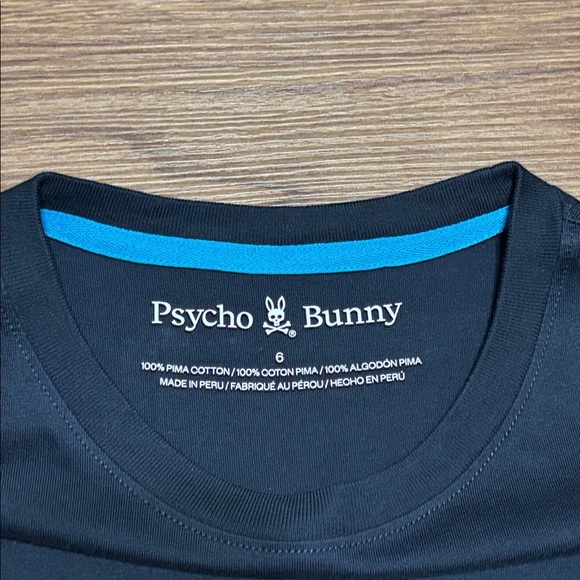 Psycho Bunny Black Tee with Vibrant Graphic - Picture 2 of 5